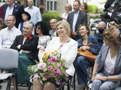 Otwarcie wyremontowanego bunynku nr 12 Kliniki Pediatrii, Onkologii i Hematologii UCK_fot. Sylwia Mierzewska UCK