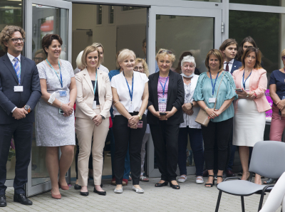 Otwarcie wyremontowanego bunynku nr 12 Kliniki Pediatrii, Onkologii i Hematologii UCK_fot. Sylwia Mierzewska UCK