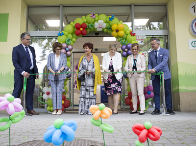 Otwarcie wyremontowanego bunynku nr 12 Kliniki Pediatrii, Onkologii i Hematologii UCK_fot. Sylwia Mierzewska UCK