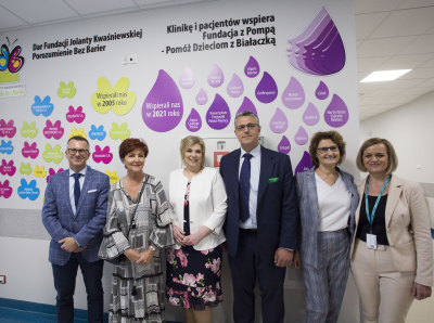 Otwarcie wyremontowanego bunynku nr 12 Kliniki Pediatrii, Onkologii i Hematologii UCK_fot. Sylwia Mierzewska UCK