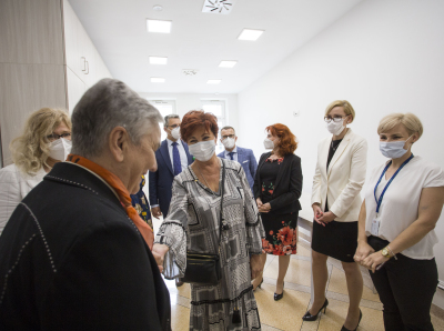 Otwarcie wyremontowanego bunynku nr 12 Kliniki Pediatrii, Onkologii i Hematologii UCK_fot. Sylwia Mierzewska UCK