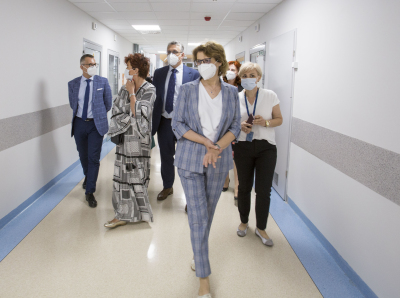 Otwarcie wyremontowanego bunynku nr 12 Kliniki Pediatrii, Onkologii i Hematologii UCK_fot. Sylwia Mierzewska UCK