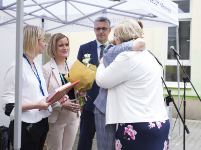 Otwarcie wyremontowanego bunynku nr 12 Kliniki Pediatrii, Onkologii i Hematologii UCK_fot. Sylwia Mierzewska UCK