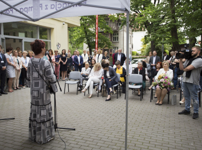 Otwarcie wyremontowanego bunynku nr 12 Kliniki Pediatrii, Onkologii i Hematologii UCK_fot. Sylwia Mierzewska UCK