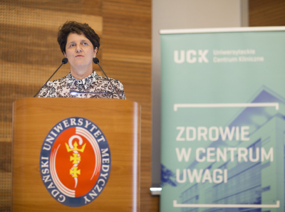 Anna Lignowska z-ca DN ds. Pielęgniarstwa, Naczelna Pielęgniarka fot. Sylwia Mierzewska UCK