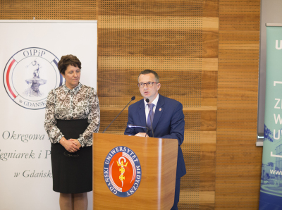 prof. dr hab. n. med. Marcin Gruchała, Rektor GUMed fot. Sylwia Mierzewska UCK